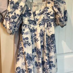 Floral Puff Sleeve Dress